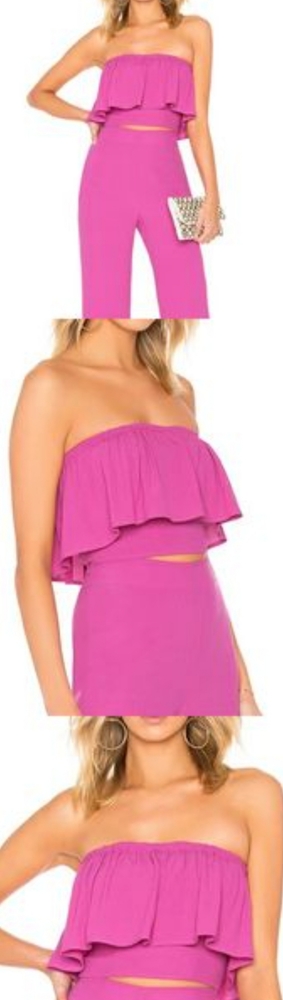 Flynn Sky crop top sz L